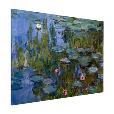 Lavagna magnetica - Claude Monet - Ninfee (Nympheas) - Formato orizzontale 3:4