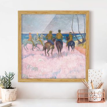 Paul Gauguin - Rider At The Beach - Quadrato 1:1