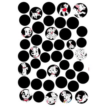 Adesivo murale per bambini  - 101 Dalmatiner Dots