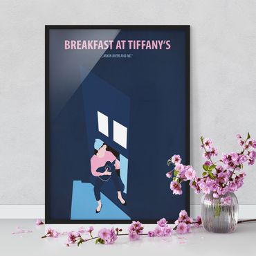 Poster con cornice - Poster di film Colazione da Tiffany - Verticale 4:3