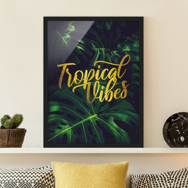 Poster con cornice - Jungle - Tropical Vibes