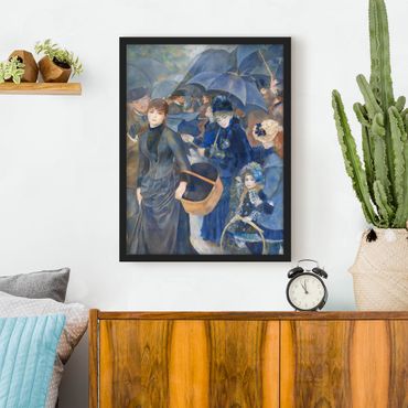 Poster con cornice - Auguste Renoir - Umbrellas - Verticale 4:3