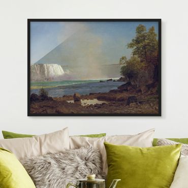 Poster con cornice - Albert Bierstadt - Niagara Falls - Orizzontale 3:4
