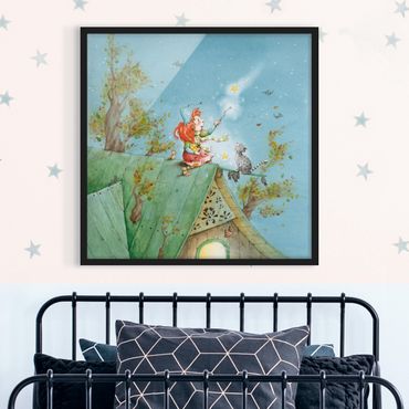Poster con cornice - Frida And Tomcat Pumpernickel Set The Star Free - Quadrato 1:1