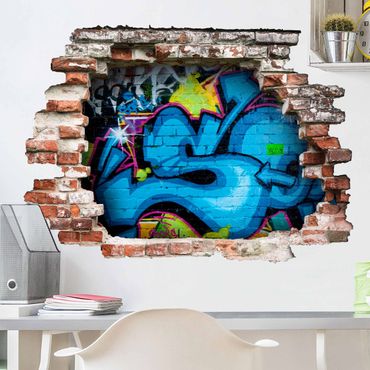 Adesivo murale - Colours of Graffiti