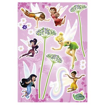 Adesivo murale per bambini  - Disney Fairies