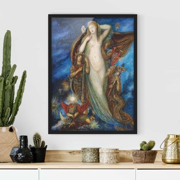 Poster con cornice - Gustave Moreau - Glorified Helen - Verticale 4:3