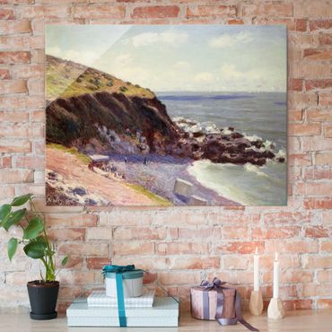 Quadro in vetro - Alfred Sisley - Lady's Cove - Langland Bay - In the Morning - Orizzontale 4:3