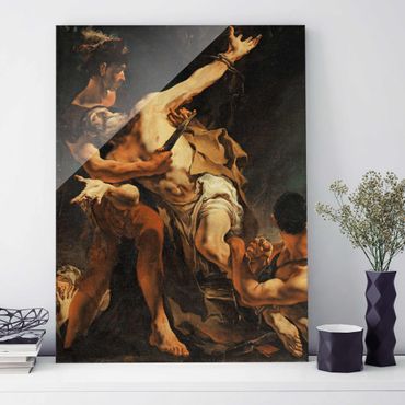 Quadro in vetro - Giovanni Battista Tiepolo - The Martyrdom of St. Bartholomew - Verticale 3:4