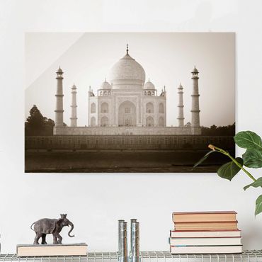 Quadro in vetro - Taj Mahal - Orizzontale 3:2