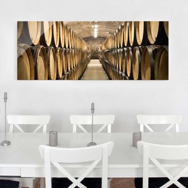 Quadro in vetro - Wine cellar - Panoramico