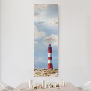Stampa su tela - Lighthouse In The Dunes - Pannello
