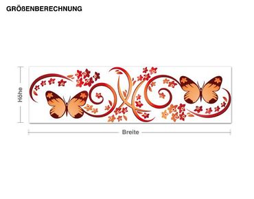 Adesivo murale - farfalla