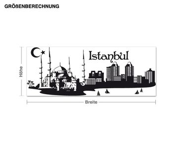 Adesivo murale - skyline di Istanbul