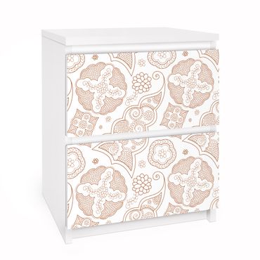 Carta adesiva per mobili IKEA - Malm Cassettiera 2xCassetti - Henna graphics
