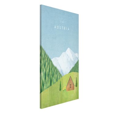 Lavagna magnetica - Poster di viaggio - Austria
