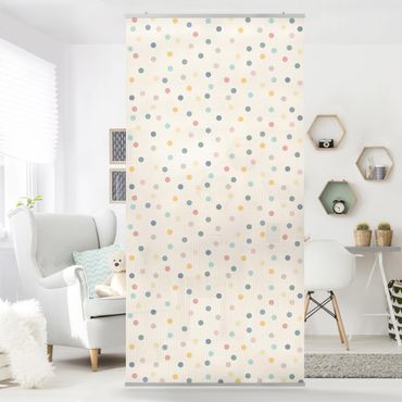 Tenda a pannello - Confetti dots pattern 250x120cm