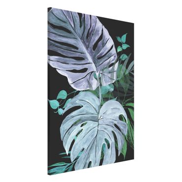 Lavagna magnetica - Arrangement tropicale di colori in acquerello