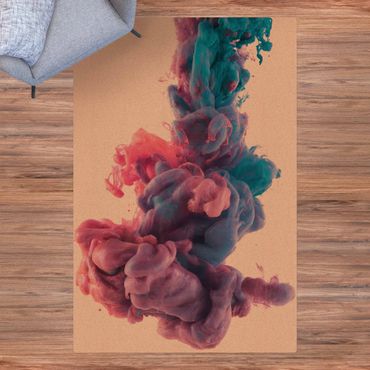 Tappetino di sughero - Colore astratto liquido - Formato verticale 2:3