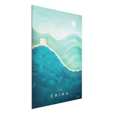 Stampa su alluminio - Poster di viaggio - Cina - Verticale 4:3