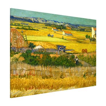 Lavagna magnetica - Vincent Van Gogh - Harvest - Formato orizzontale 3:4