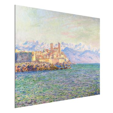 Quadro in alluminio - Claude Monet - Antibes, Le Fort - Impressionismo