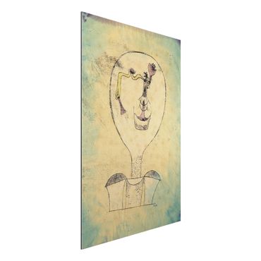 Quadro in alluminio - Paul Klee - La Gemma del Sorriso - Espressionismo