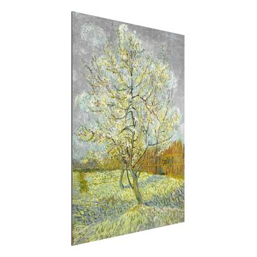Quadro in alluminio - Vincent van Gogh - Pesco in fiore - Post-Impressionismo