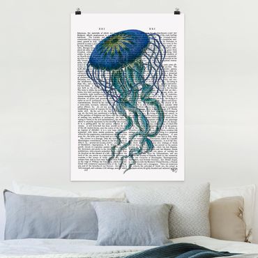 Poster - Reading Animal - Medusa - Verticale 3:2