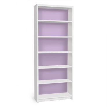 Carta adesiva per mobili IKEA - Billy Libreria - Colour Lavender