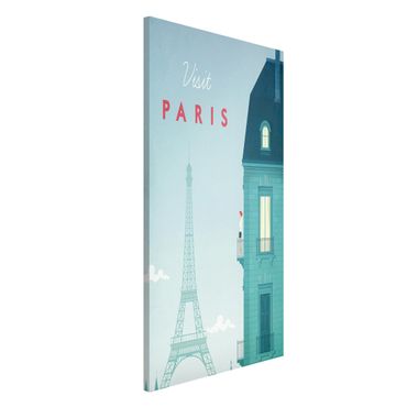 Lavagna magnetica - Poster Viaggio - Parigi - Formato verticale 4:3