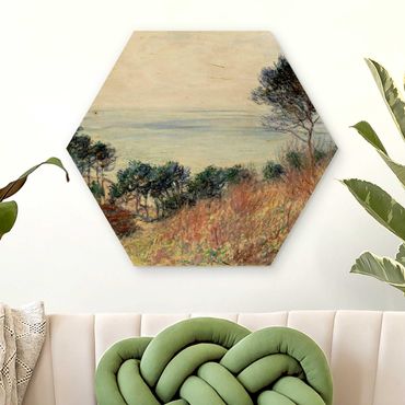 Esagono in legno - Claude Monet - Costa Varengeville