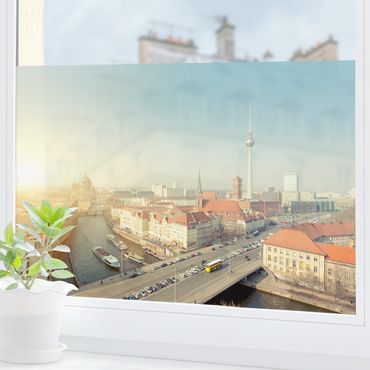 Decorazione per finestre - Berlino al mattino