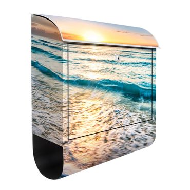 Cassetta postale - Sunset At The Beach 39x46x13cm