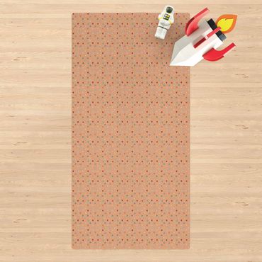Tappetino di sughero - Triangoli colorati in acquerello - Formato verticale 1:2