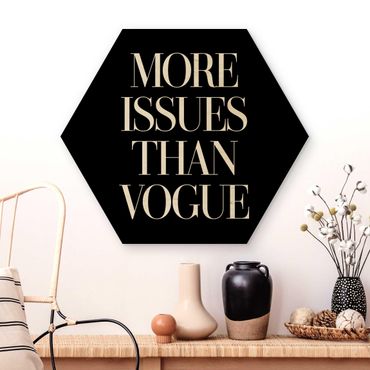 Esagono in legno - Più problemi Than Vogue
