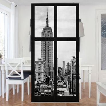 Tenda a pannello - Window New York Empire State Building 250x120cm