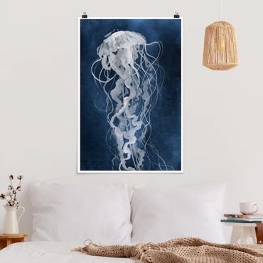Poster - Jellyfish Dance I - Verticale 3:2