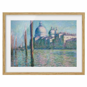 Poster con cornice - Claude Monet - Il Canal Grande