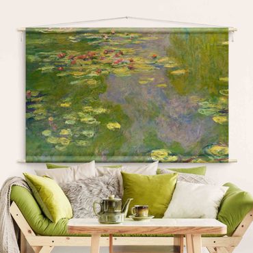 Arazzo da parete - Claude Monet - Ninfee verdi