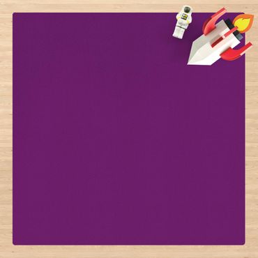 Tappetino di sughero - Colour Purple - Quadrato 1:1