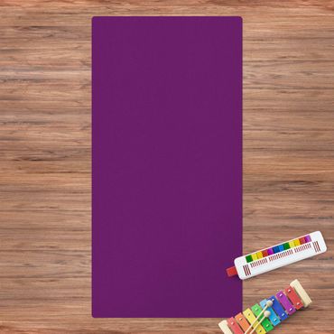 Tappetino di sughero - Colour Purple - Formato verticale 1:2