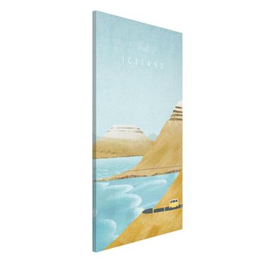 Lavagna magnetica - Poster di viaggio - Islanda