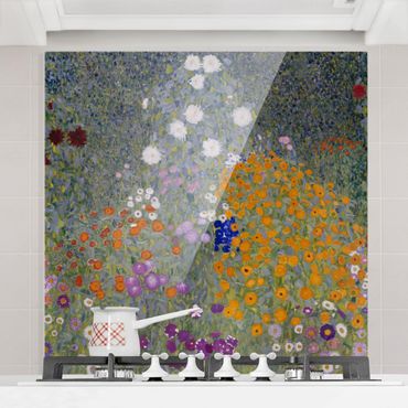 Paraschizzi in vetro - Gustav Klimt - Cottage Garden