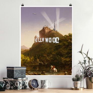 Poster - Pittura Hollywood - Verticale 4:3