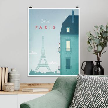 Poster - Poster Viaggio - Parigi - Verticale 4:3