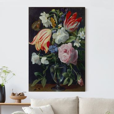Quadro fonoassorbente - Daniel Seghers - Vaso con fiori