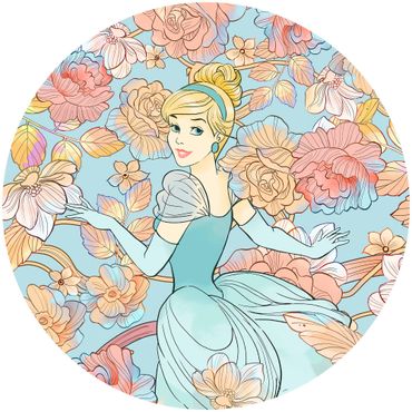 Carta da parati - Cinderella Pastel Dreams