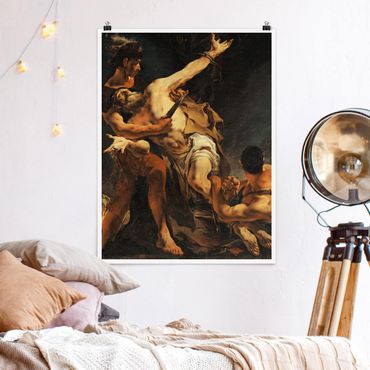 Poster - Giovanni Battista Tiepolo - Martirio - Verticale 4:3