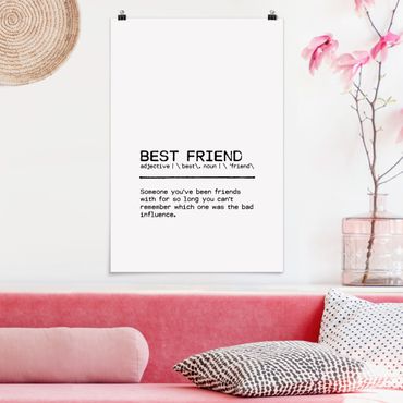 Poster - Definition Best Friend